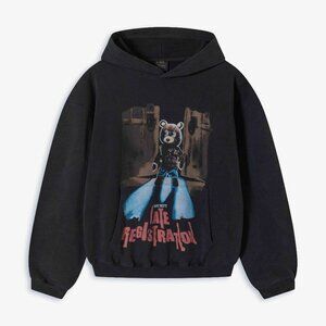Kanye West's "Late Registration" Themed Hoodie Size M